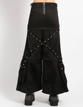 Load image into Gallery viewer, model showing back of skirt