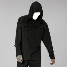 Load image into Gallery viewer, model showing front of top with hood up