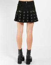 Load image into Gallery viewer, model showing back of skirt