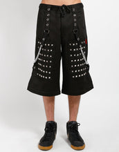 Load image into Gallery viewer, model showing front of pants zipped off into shorts