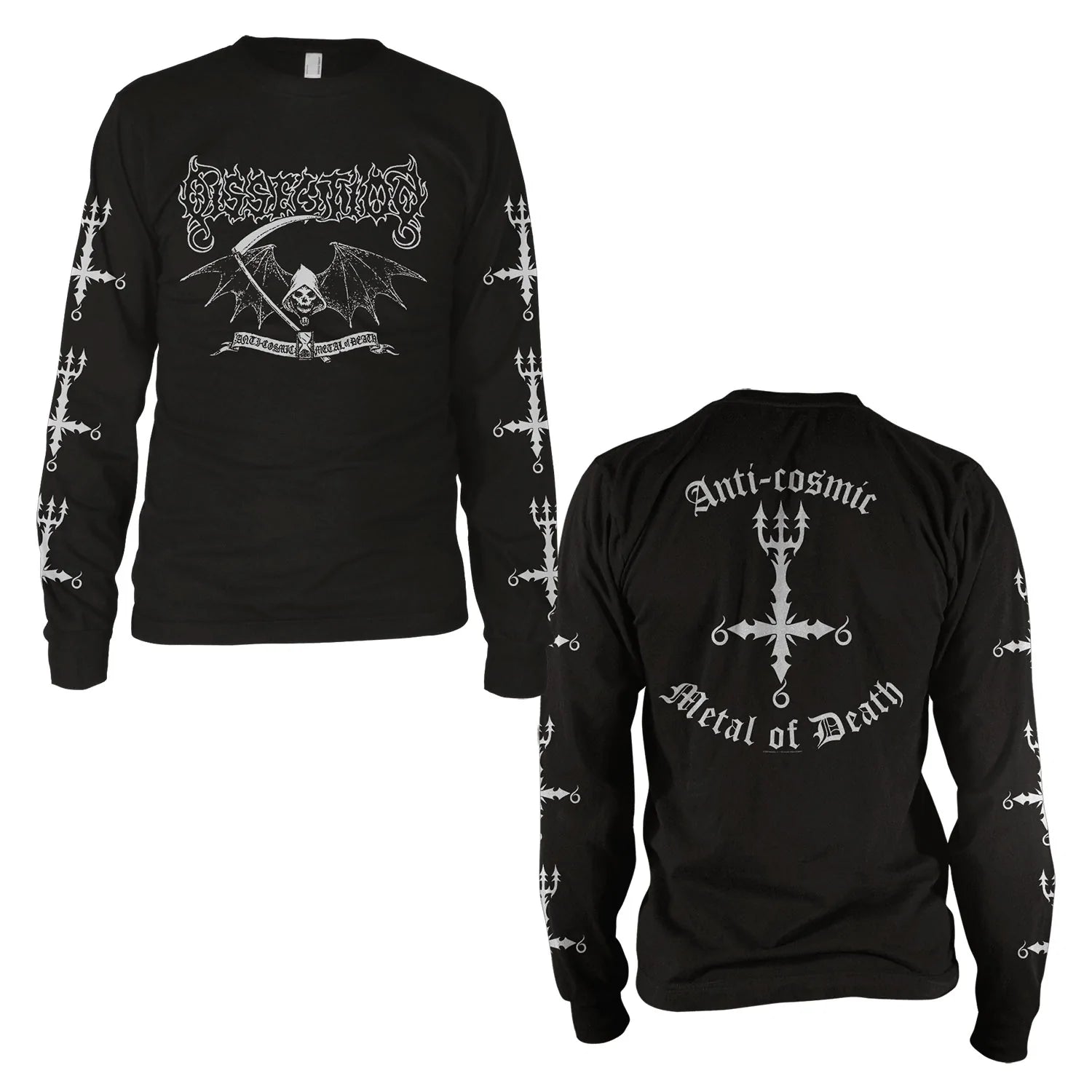 Dissection The Reaper Long Sleeve T-shirt (double sided