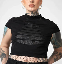 Load image into Gallery viewer, model showing front of top