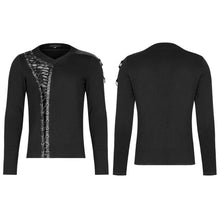 Load image into Gallery viewer, front and back of shirt on mannequin