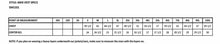 Load image into Gallery viewer, size chart
