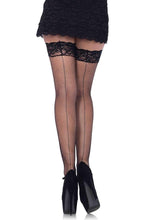 Load image into Gallery viewer, model showing back of stockings