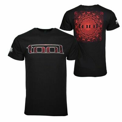 tool red pattern t shirt