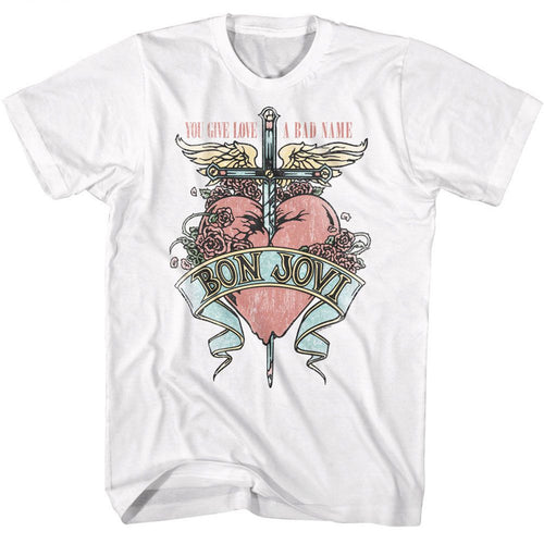 front of shirt on display