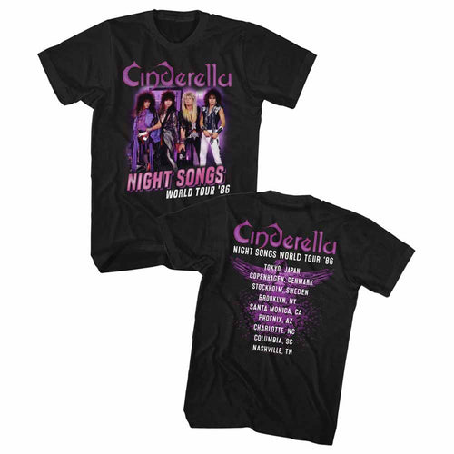 front and back of shirt on display