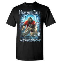 Load image into Gallery viewer, Hammerfall Last Man Standing T-shirt (double sided)
