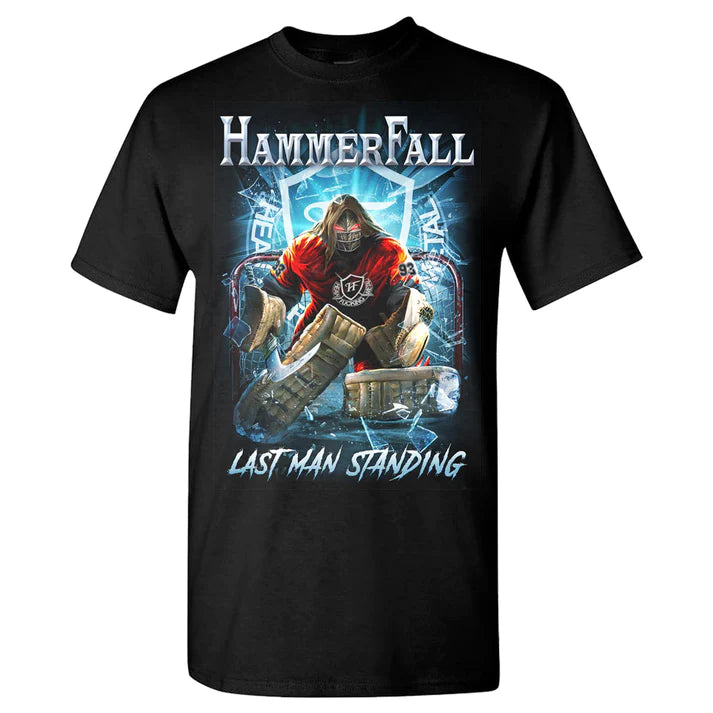 Hammerfall Last Man Standing T-shirt (double sided)