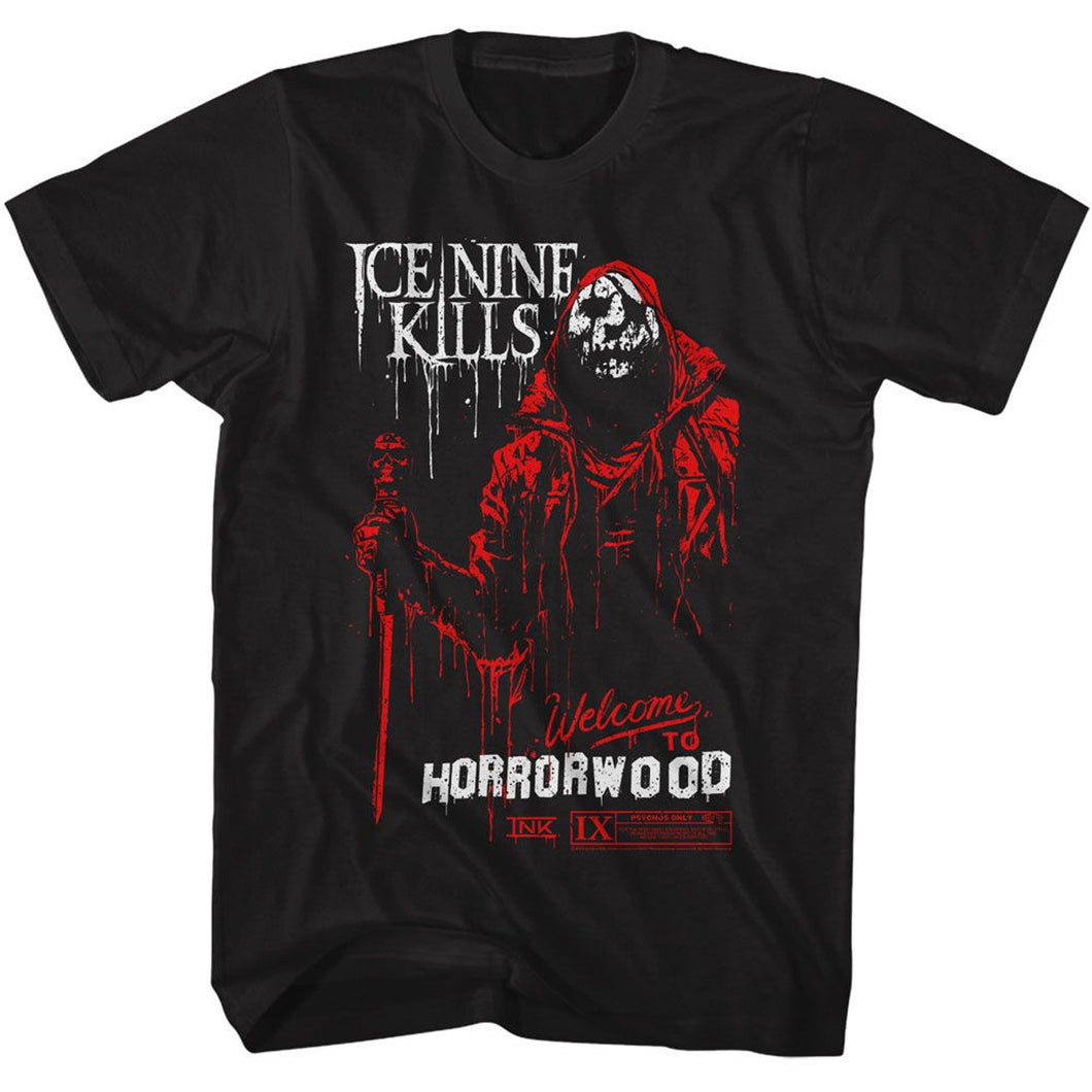 front of shirt on display