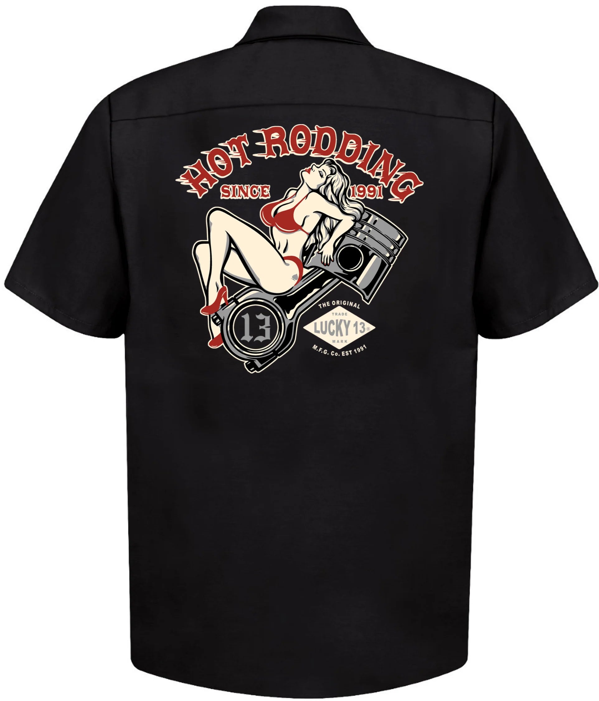 Lucky 13 workshirts – Rock Town Hollywood