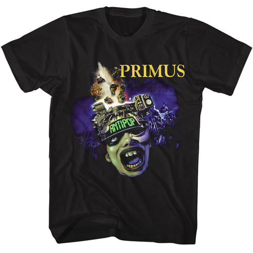 front of shirt on display