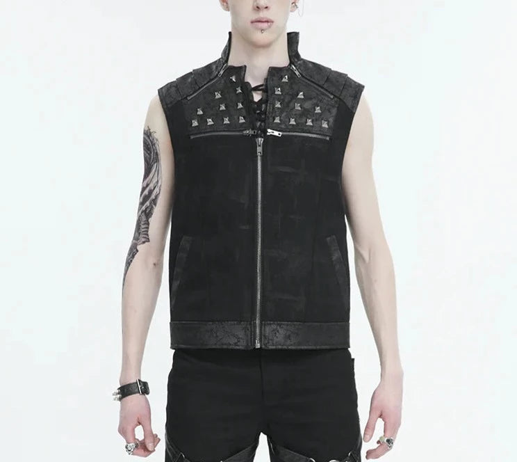 Men's denim vests – Rock Town Hollywood