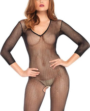 Load image into Gallery viewer, model showing front of bodystocking
