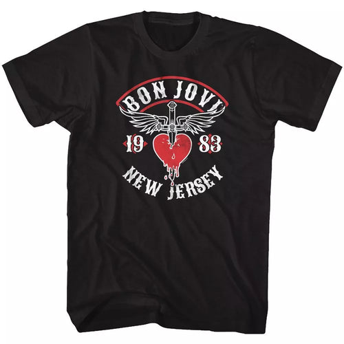 front of shirt on display