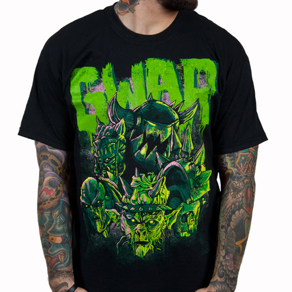 model showing front of shirt