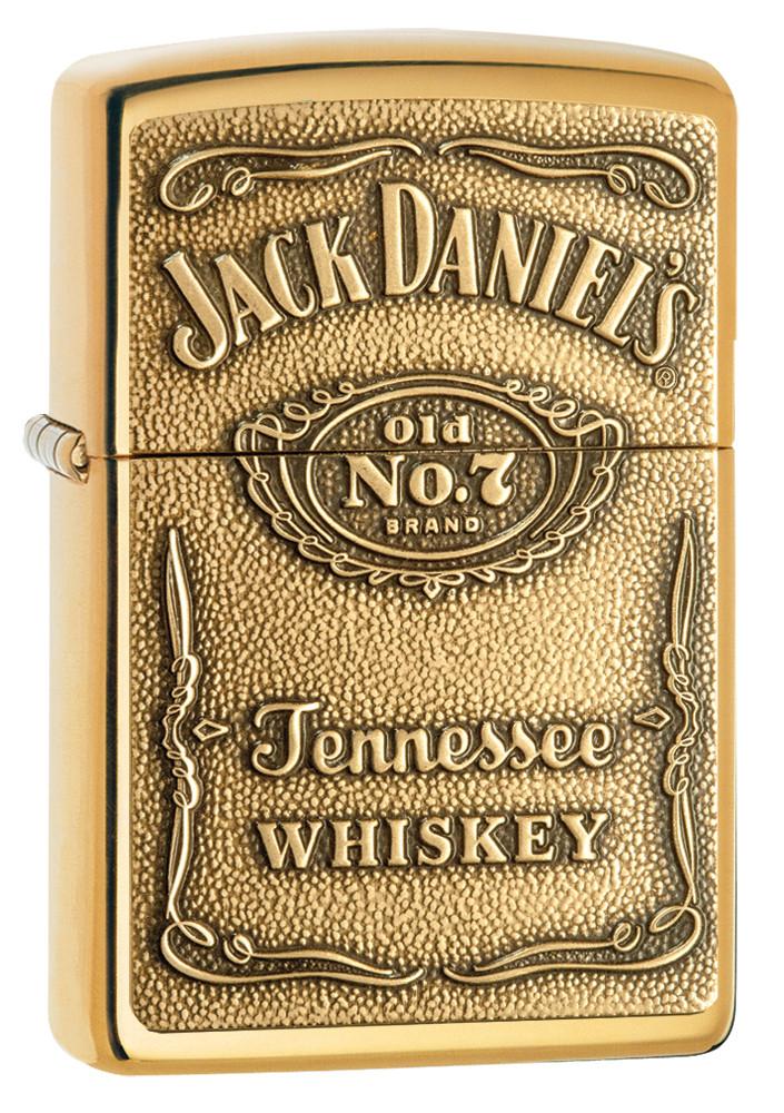front of zippo on display
