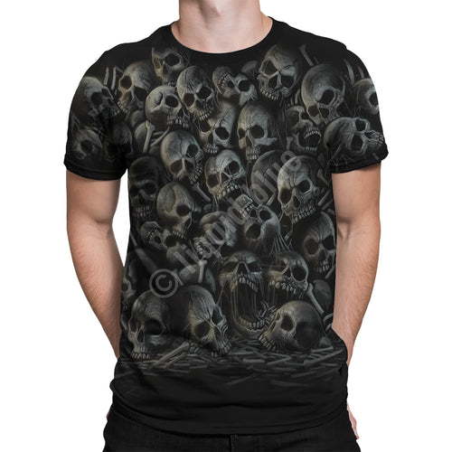 model showing front of shirt