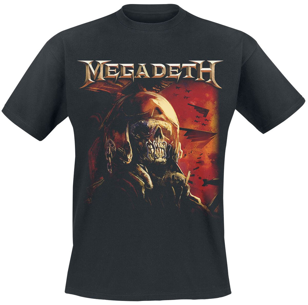 Megadeth Fighter Pilot T-shirt – Rock Town Hollywood