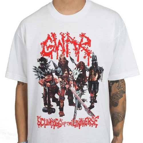 model showing front of shirt