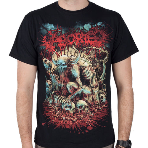 model showing front of shirt