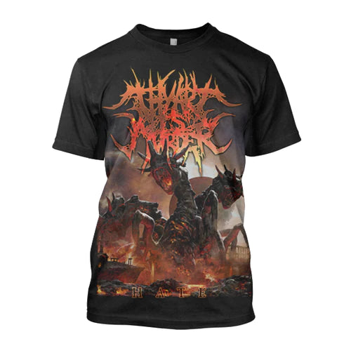 front of shirt on display