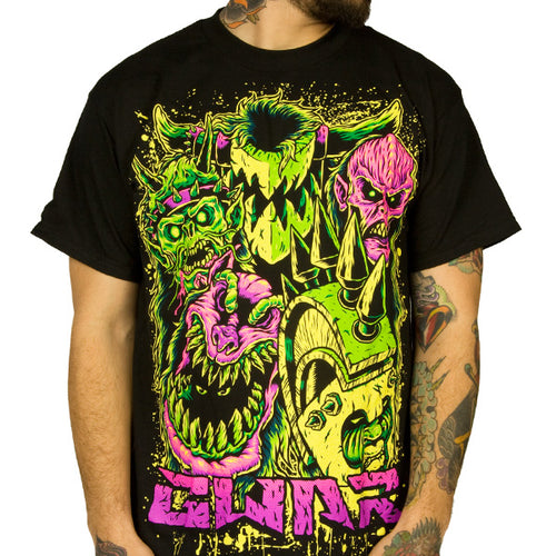 model showing front of shirt