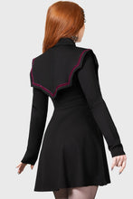 Load image into Gallery viewer, model showing back of dress
