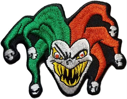 Jester embroidered patch – Rock Town Hollywood