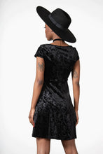 Load image into Gallery viewer, model showing back of dress
