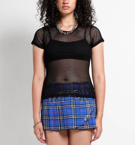 model showing front of shirt