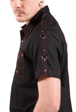 Load image into Gallery viewer, model showing side of shirt
