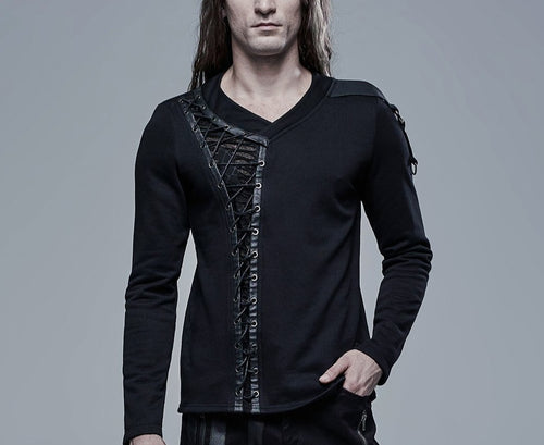 model showing front of shirt