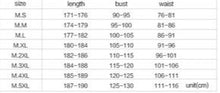 Load image into Gallery viewer, size chart
