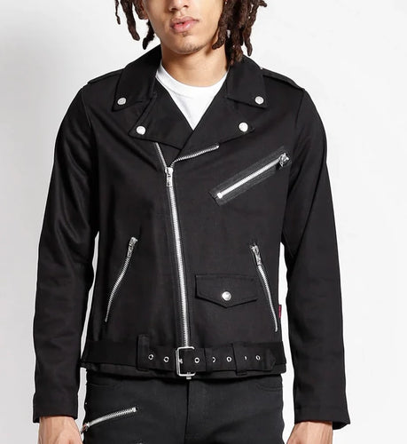 model showing front of jacket