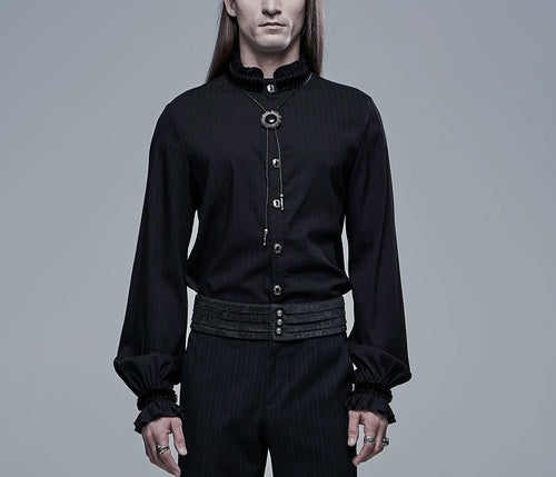 model showing front of shirt