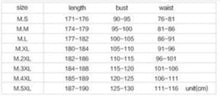 Load image into Gallery viewer, size chart
