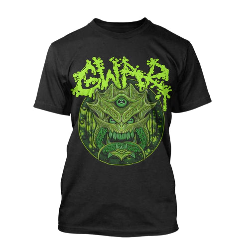 front of shirt on display