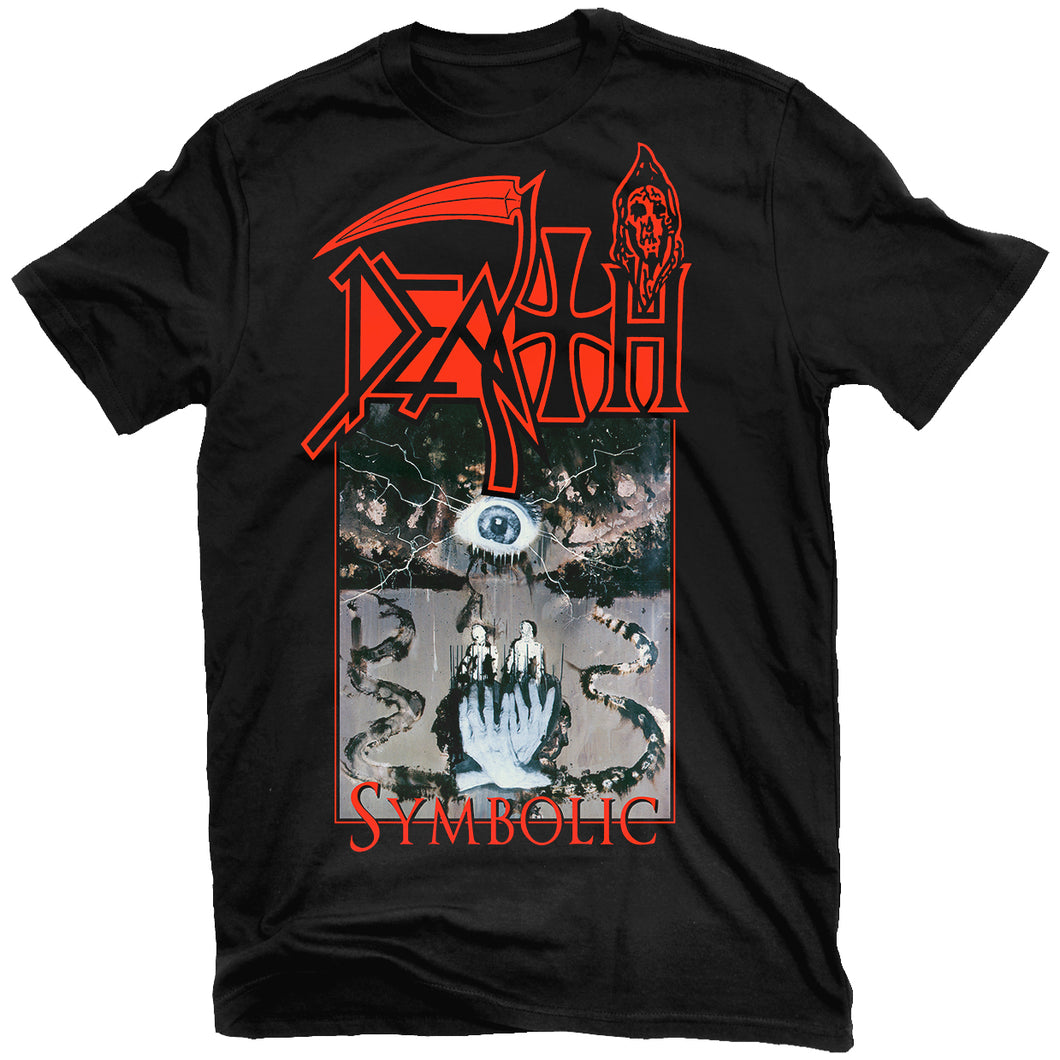 【レア】Death 「Symbolic」 Tシャツ　メンバー　サイン入　Lサイズ レア】Death 「Symbolic」 Tシャツ メンバー サイン入 Lサイズ 【公式