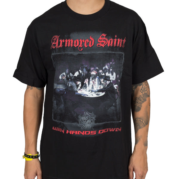 model showing front of shirt