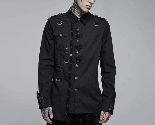 model showing front of shirt