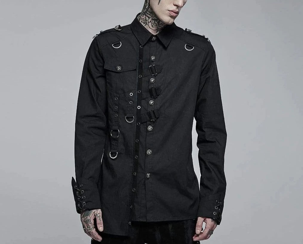 model showing front of shirt