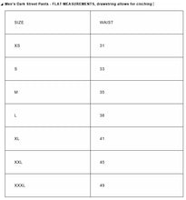 Load image into Gallery viewer, size chart
